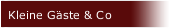 Kleine Gäste & Co